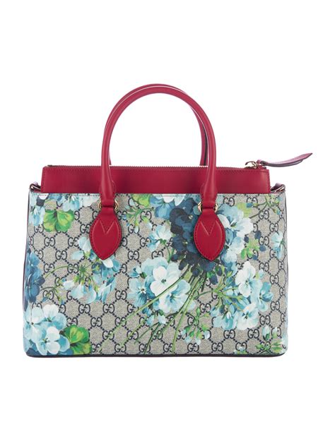 gucci blossom tote|Gucci Blooms GG Supreme Canvas Tote on SALE .